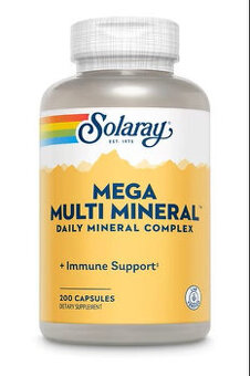 MEGA MULTI MINERAL – čisto minerálový komplex, Solaray