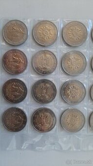 Predám slovenské 2€ pamätné mince - výborná kvalita