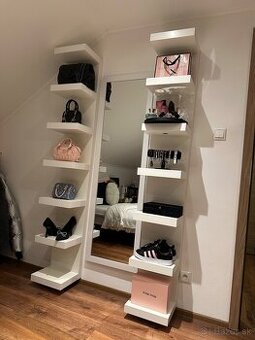 Viralne poličky (set polička2x+zrkadlo)