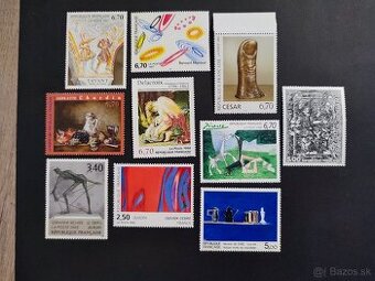 FRANCÚZSKO XXII. poštové známky