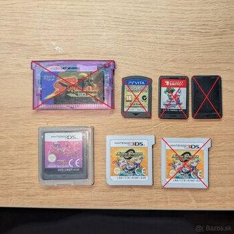 Hry na Nintendo Switch, Switch 2, 3DS, PS Vita