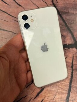 iPhone 11 White 64 batérie 100% top stav