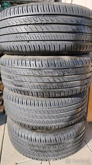 Predám oceľové disky s letnými pneumatikami 205/55 R16