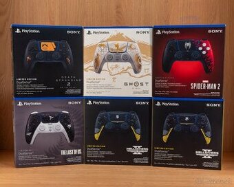 PS5 ovladace Limitovane edicie