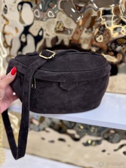 Kabelka kožená ľadvinka