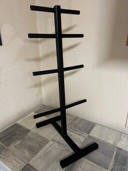 Stojan na kotúče závažie činky