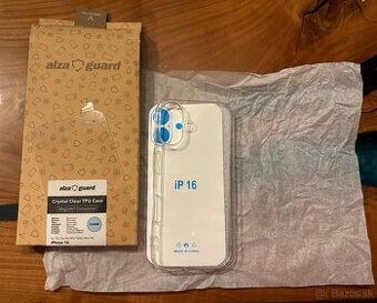Novy kryt na iPhone 16 + ochranne sklo na displej, fotak