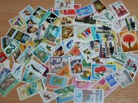Poštové známky - 70 ks - Mix 15 - čisté