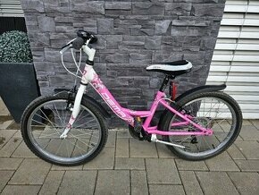 Používaný dievčenský bicykel DEMA +zadné aktívne osvetlenie
