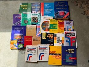 Slovníky, učebnice, rôzne