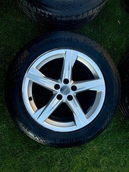 Original Audi disky s letnou sadou 235/60 R18