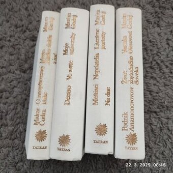 4 x kniha Maxim Gorkij