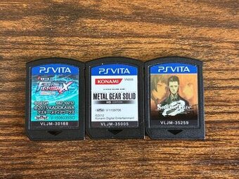 Sony playstation Vita (PS Vita) - 3 hry JP 07