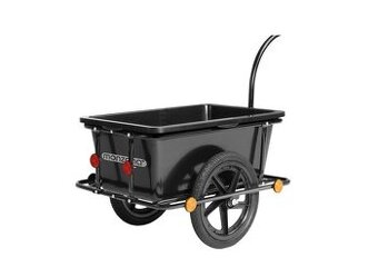 Príves na bicykel 90 L - čierny