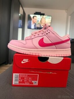 triple pink dunk low 39