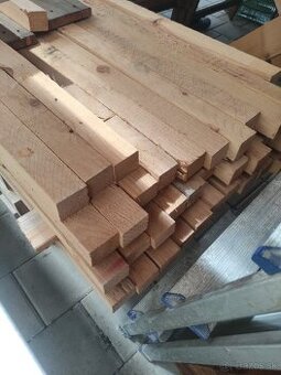 Strešné laty morené 5x4 4 m