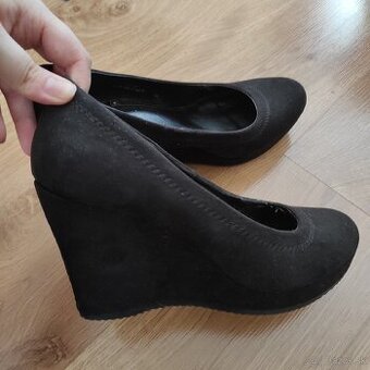 Lodičky na kline/plnom opätku