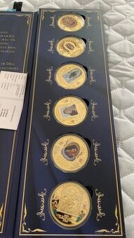 Medailí so Swarovski kristalmi