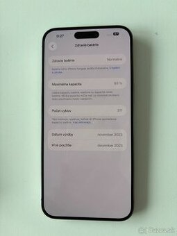 Iphone 15 Pro Max 256GB