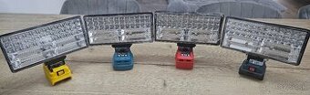 Led svetlá na batérie Dewalt, Makita, Milwaukee a Bosch