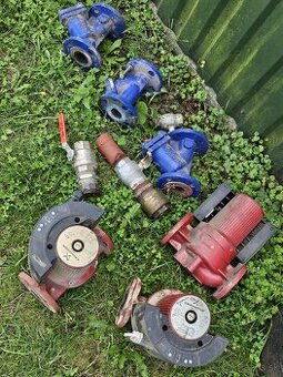 Predám obehové čerpadlá Grundfos + filtre 2"