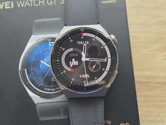 Huawei Watch GT 3 Pro 46 mm Black Strap, top stav, ako nove