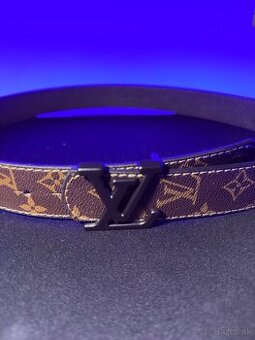 Louis Vuitton opasky 2x - monogram a čierne prevedenie, top