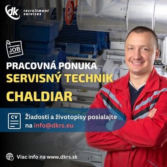Servisný technik – Chladiar