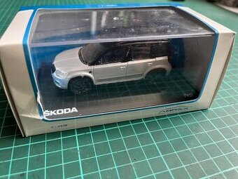 Model Škoda Yeti Facelift Abrex 1:43