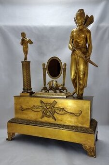Diana bohyňa lovu - pozlátený bronz