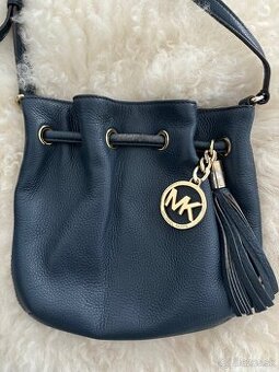 Crossbody kožená kabelka zn. MK