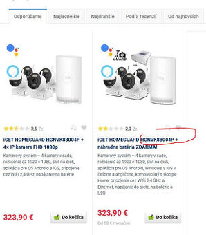 Kamerový systém HOMEGUARD P HGNVK88004P