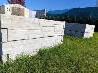 Vyvýšené záhony betonove