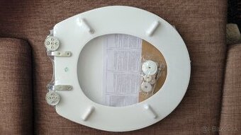 Wc sedatko, zachodova doska, tiche zatv., chromove panty