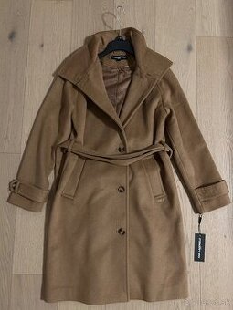 Karl Lagerfeld kabát M bledohnedý