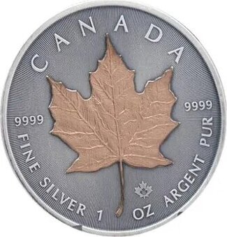 Investicne striebro mince minca Maple Leaf 250ks svet