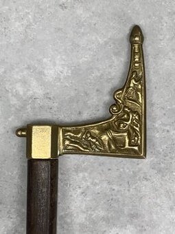 Banícky fokoš štaigra mosadz - 1