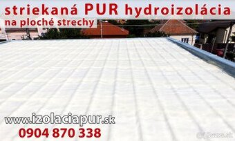 Hydroizolácia plochej strechy -Tepelná hydroizolácia strechy