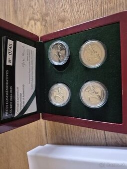 2e pamätne mince proof