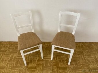 Pevné DUBOVÉ stoličky 2ks