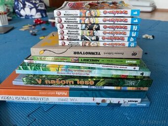 Predam rozne knihy, mangy- priroda, zvierata, naruro