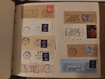Zbierka známok a pečiatok Veľká Británia