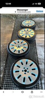 Alu disky ( kanaldekl) R18 5x112 et 35 leštené