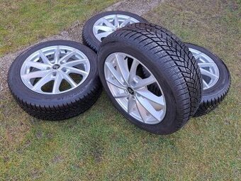 17 ALU 5x112 (VW, Audi, Škoda) + zimné 215/55 r17 9mm