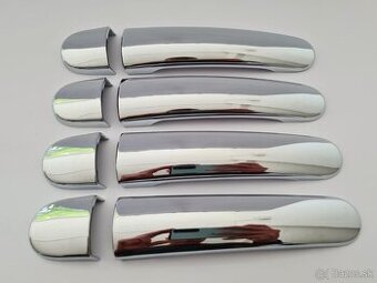 Chromové krytky klučiek ŠKODA VW SEAT