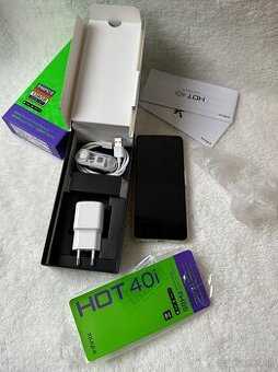NOVÝ INFINIX Hot 40i 4 GB/128 GB zlatý za90E