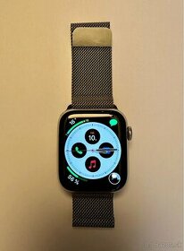 Apple Watch Series 5 44mm Stainless Steel Milanese Loop - 1