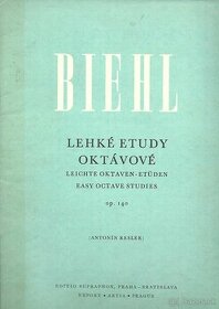 BIEHL - Lehké etudy oktávové op. 140 (31)