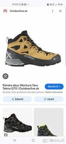 Turistické lezecké topánky Montura Yaru Tekno 43