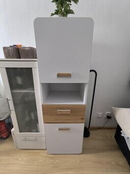 Darujem za odvoz len tu bielu skrinku; ta bielo hnedá za 20